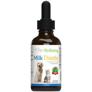 Milk Thistle cat liver support