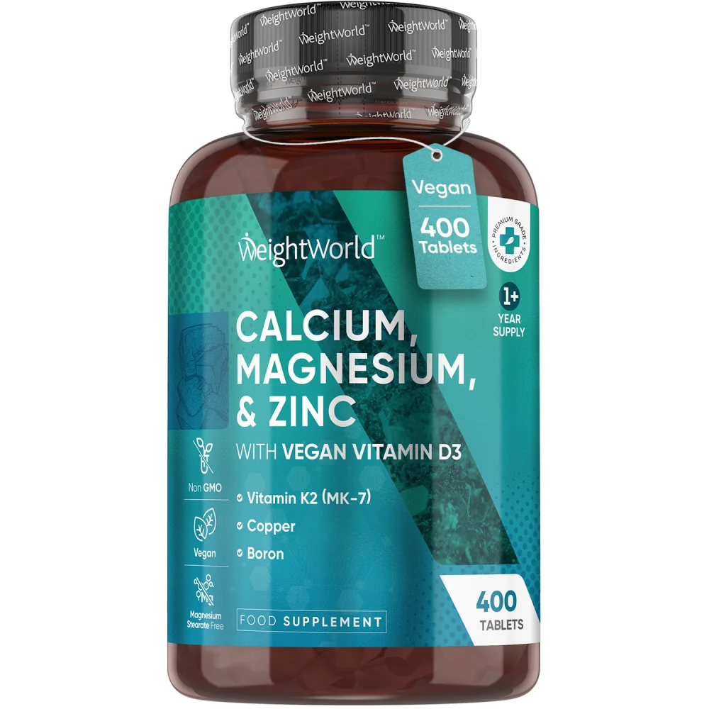 calcium magnesium zinc vitaminn d3 uk front