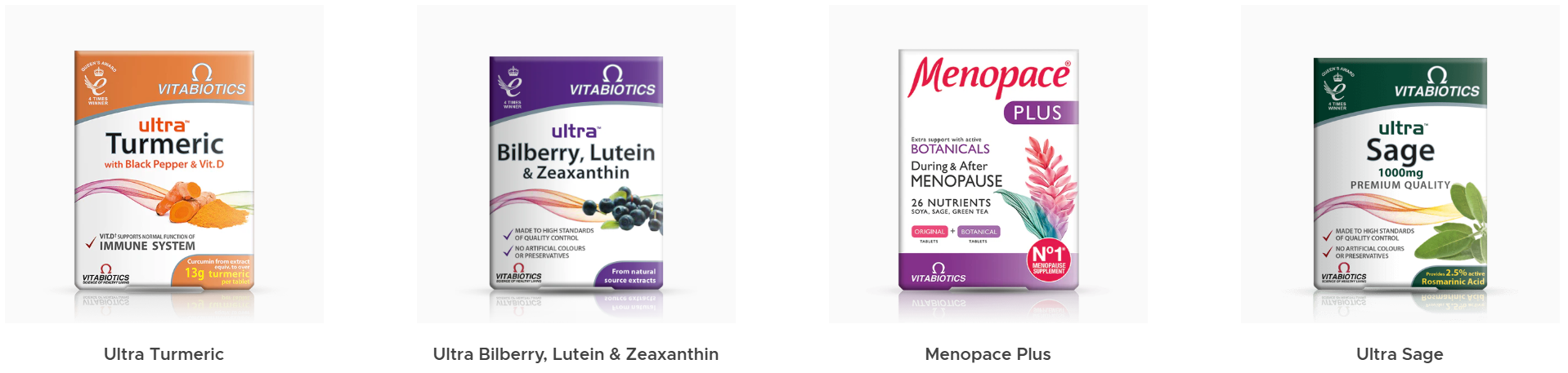 Vitabiotics Best Seller Herbs